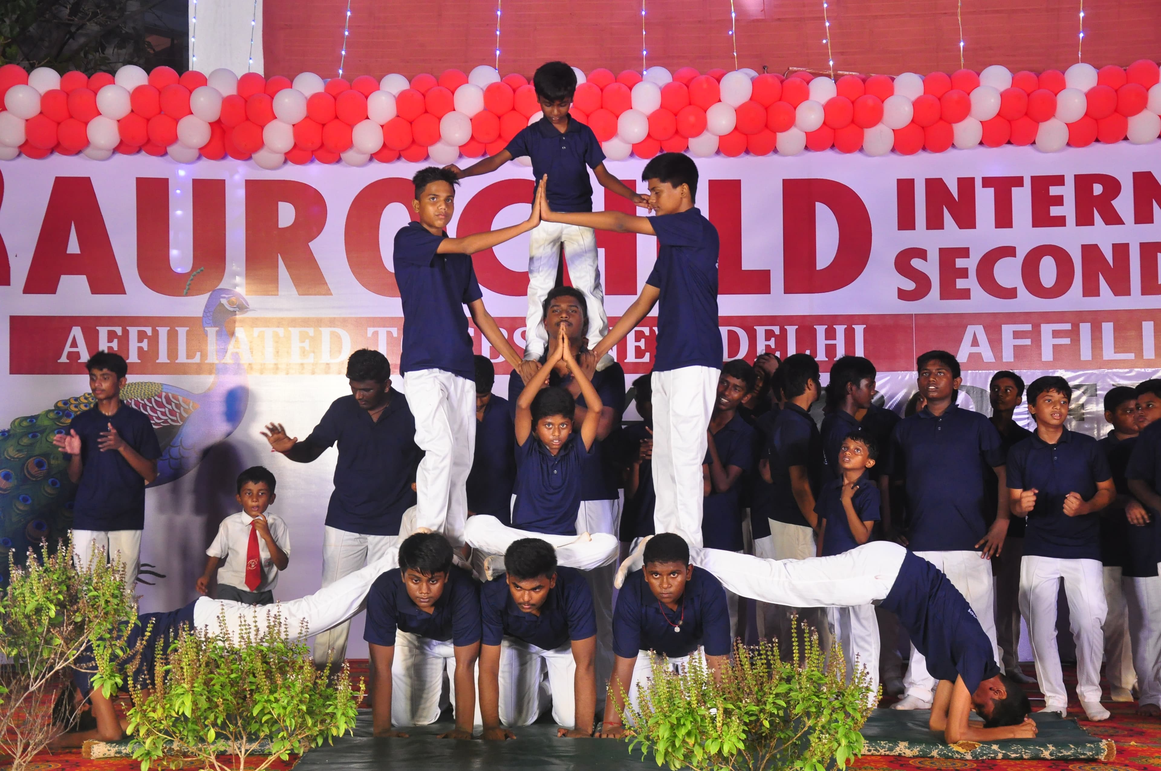 Team sports competition at Aurochild School Cuddalore