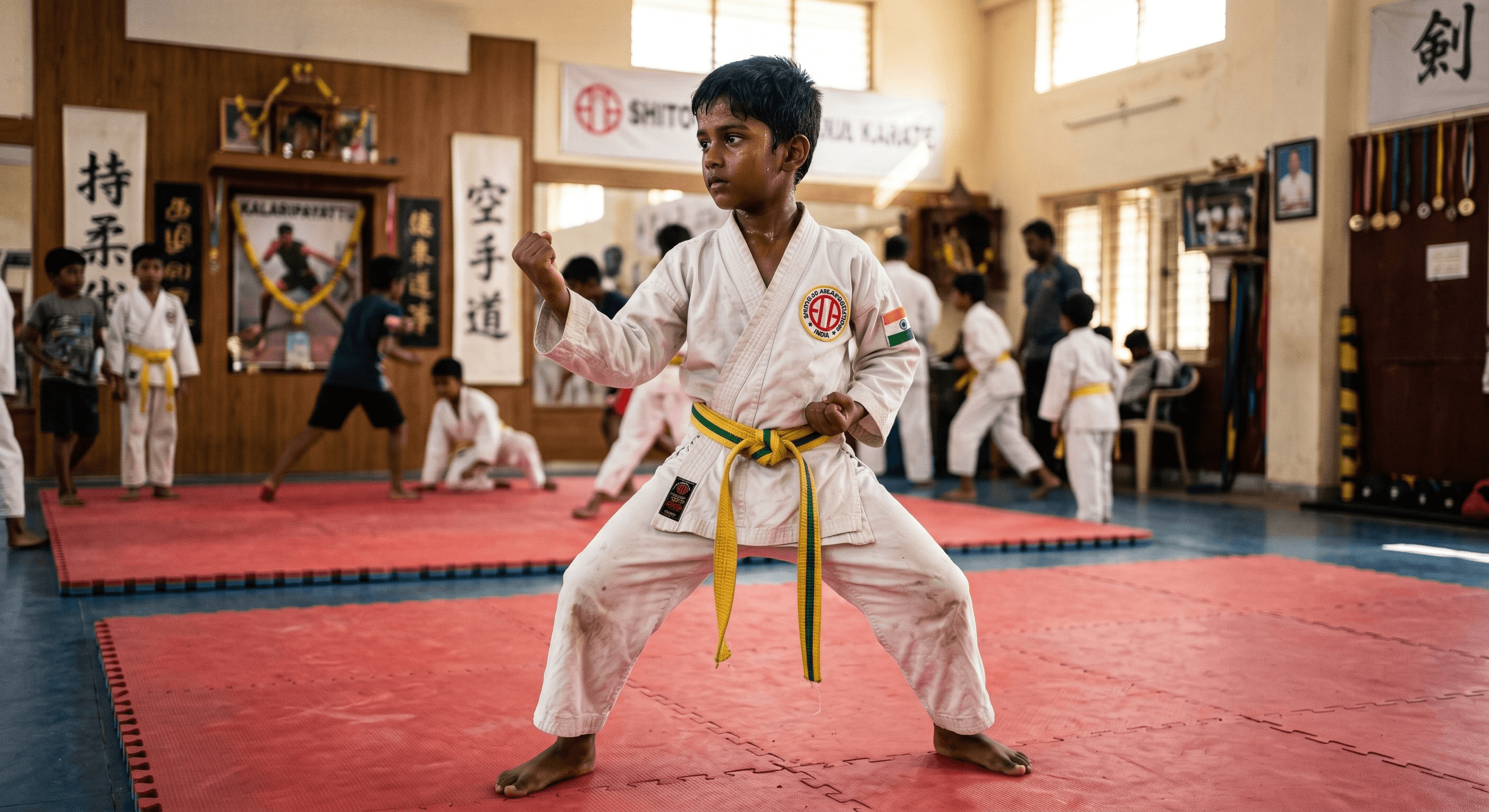 Martial Arts at Aurochild School Cuddalore