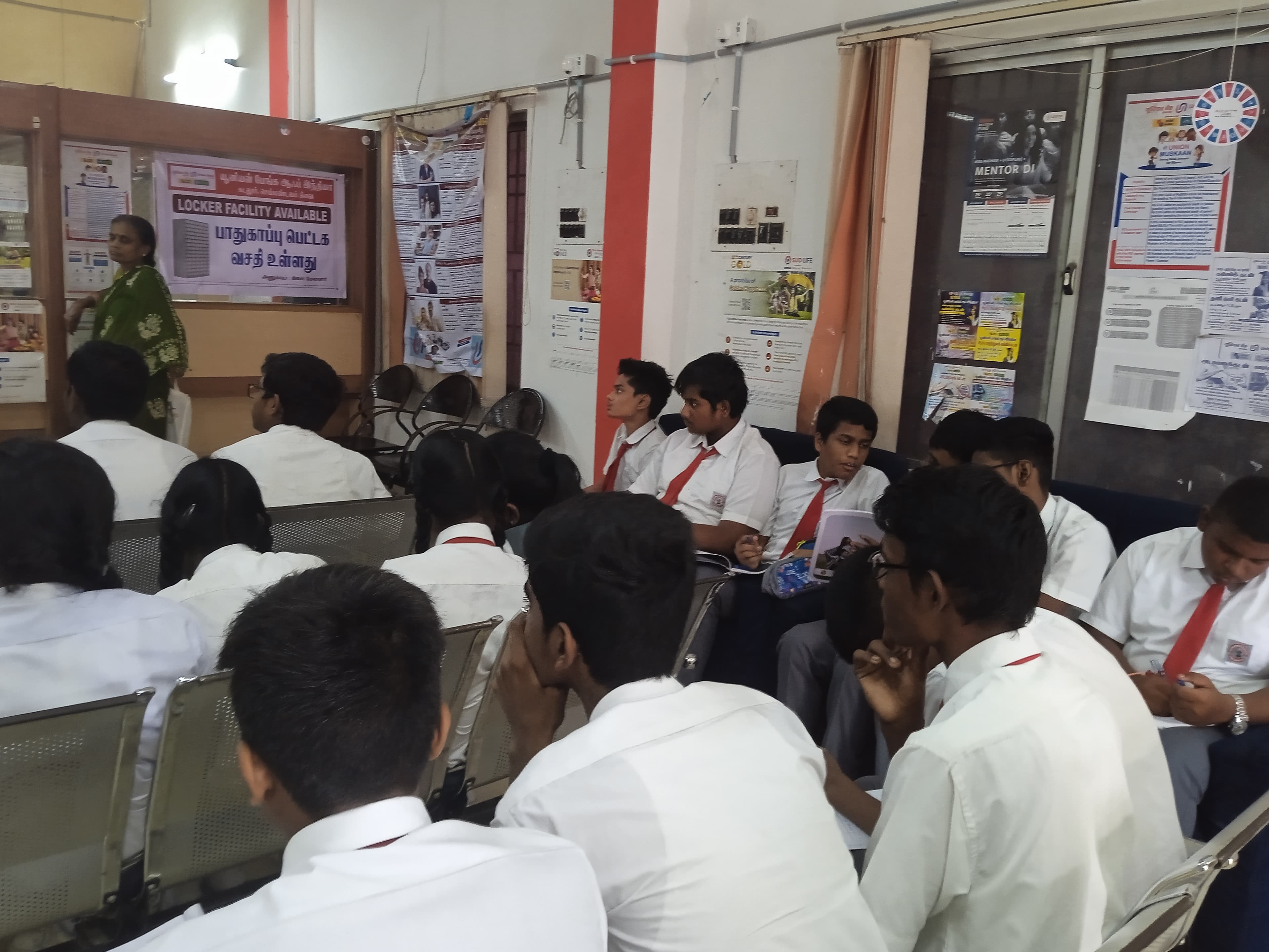 Aurochild students in a guided learning space