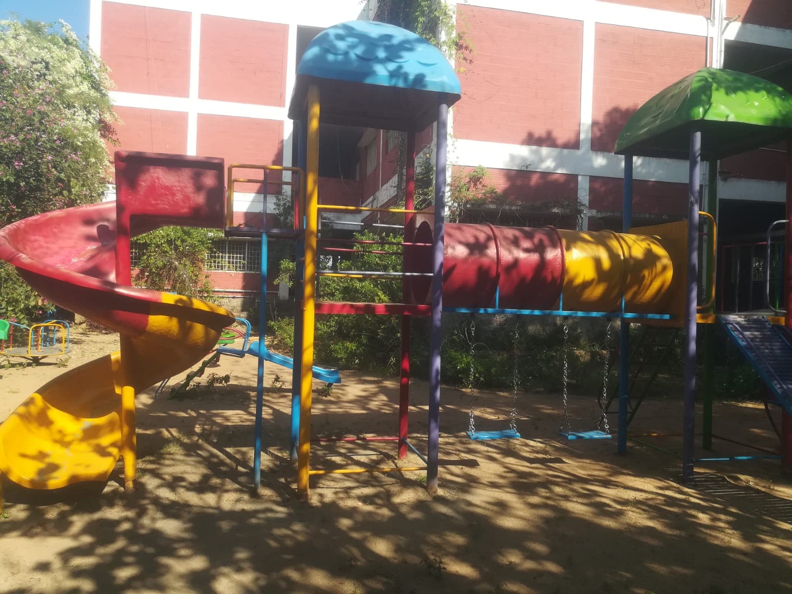 Aurochild play area and activity space in Cuddalore