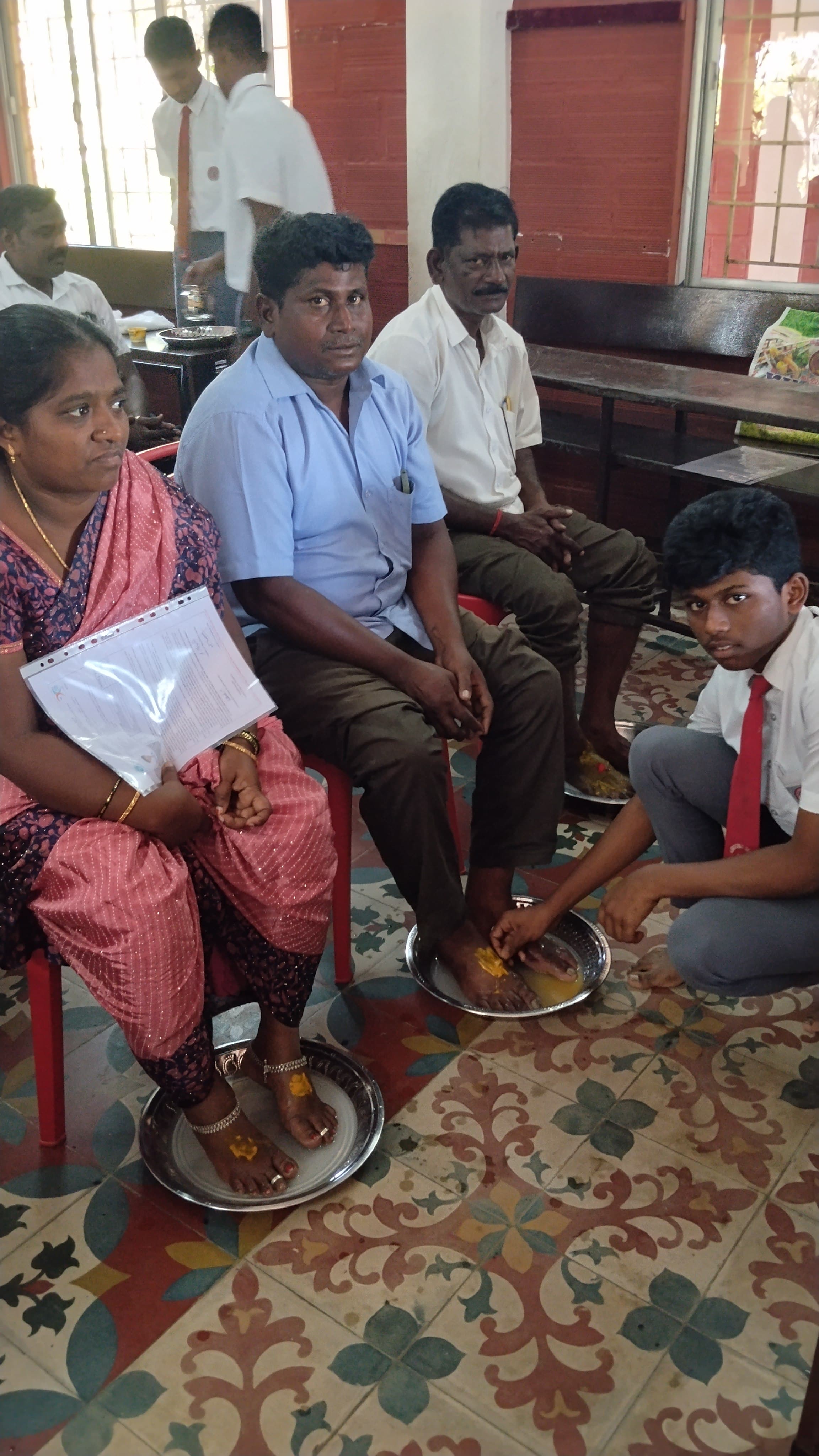 Parent Day activities at Aurochild School Cuddalore