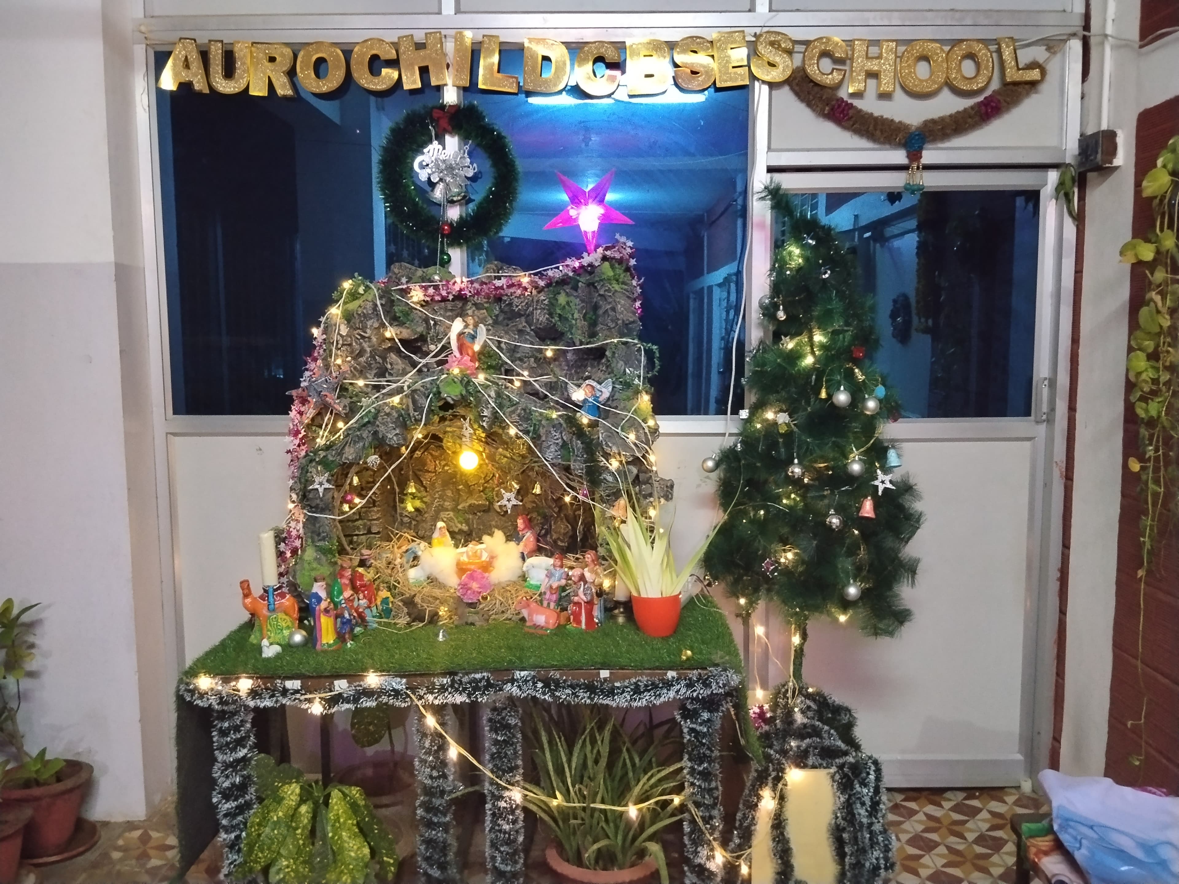 Christmas celebration at Aurochild School Cuddalore