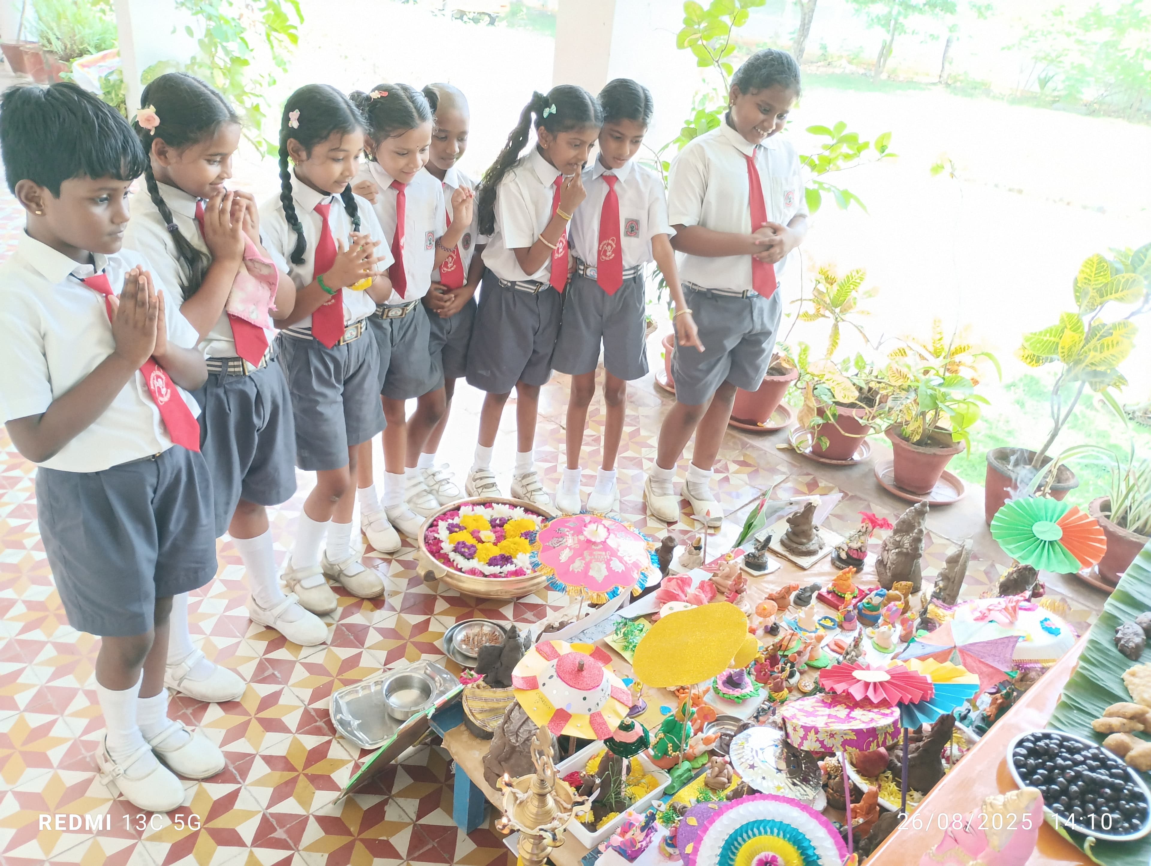 Cultural festival celebration at Aurochild School Cuddalore