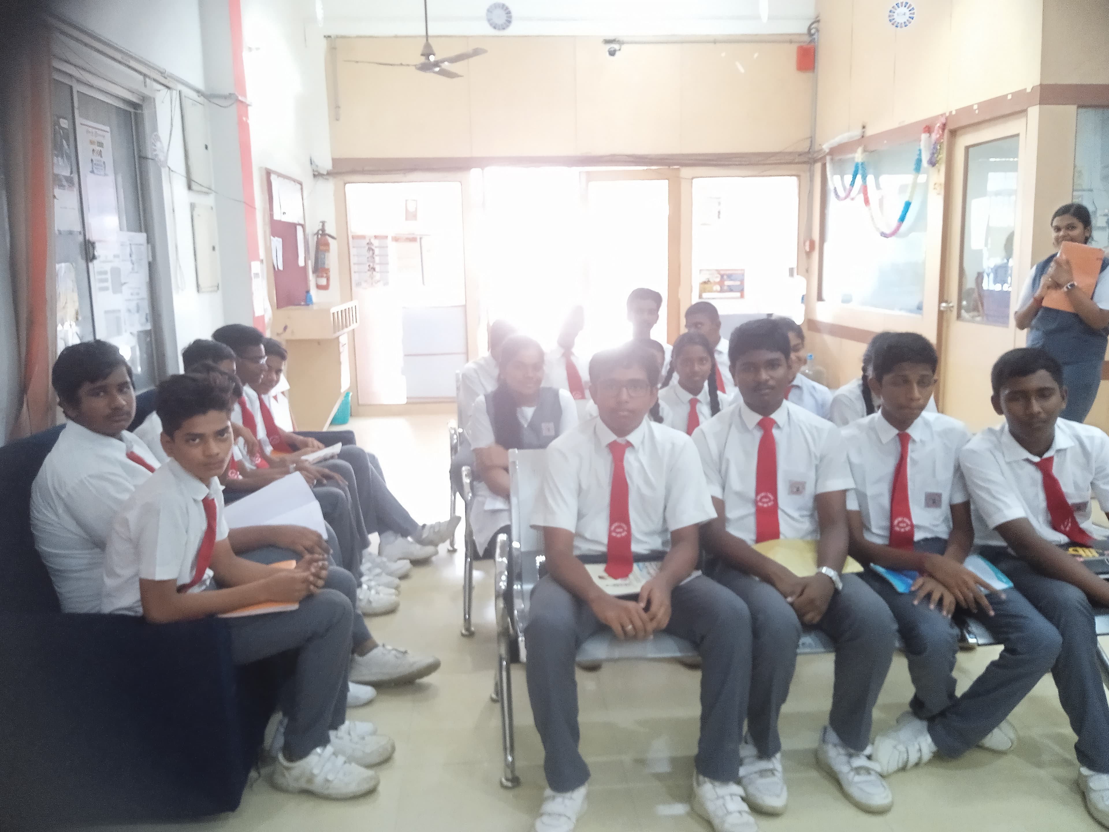 Students on a practical learning excursion where school supports real-world experiences