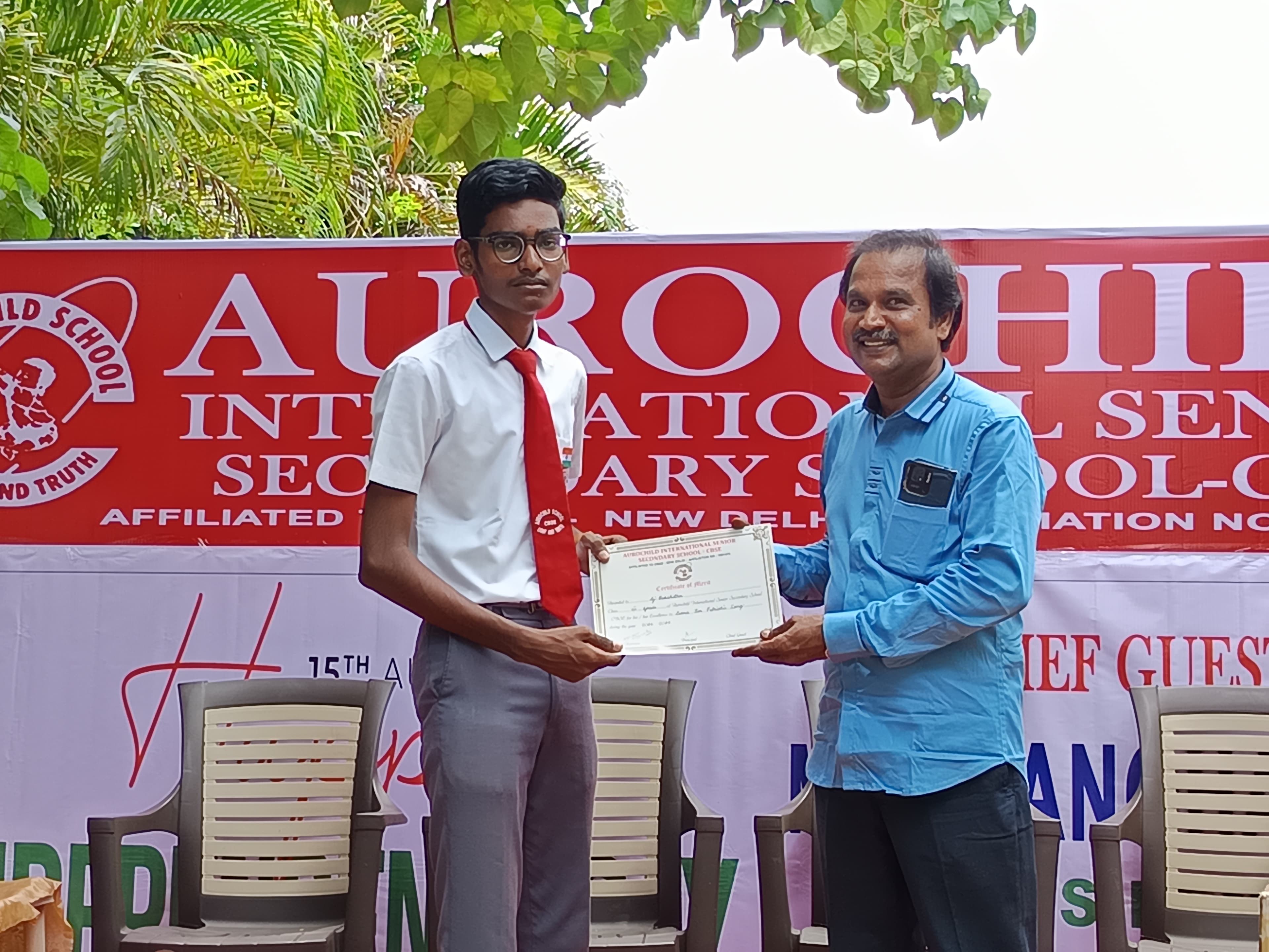 Independence Day celebration at Aurochild