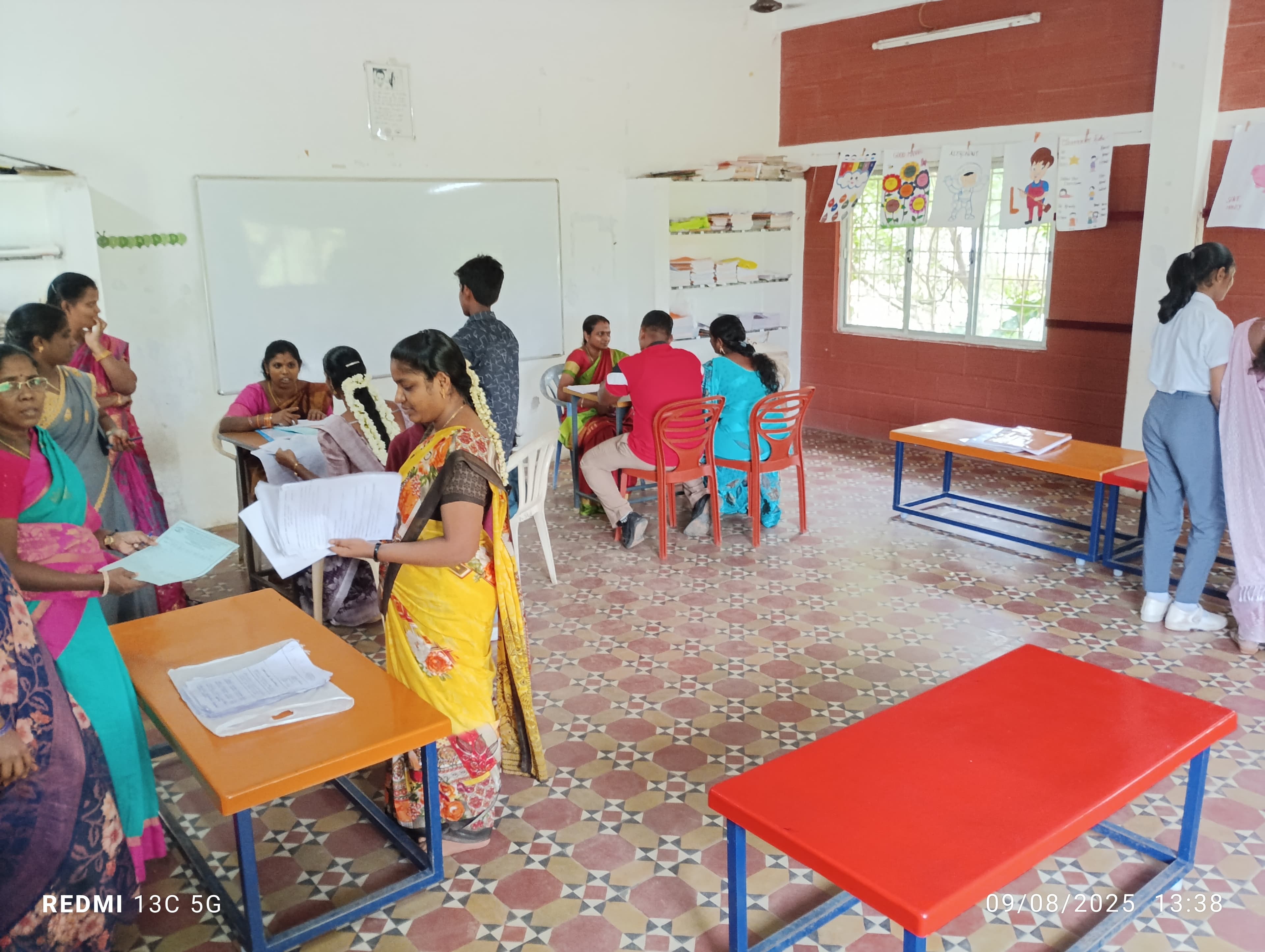 Parent-teacher interaction during a learning review